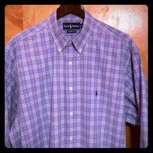 Polo Ralph Lauren woven plaid BD sport shirt